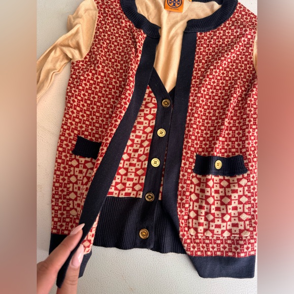 Tory Burch cardigan shirt - Picture 3 of 7